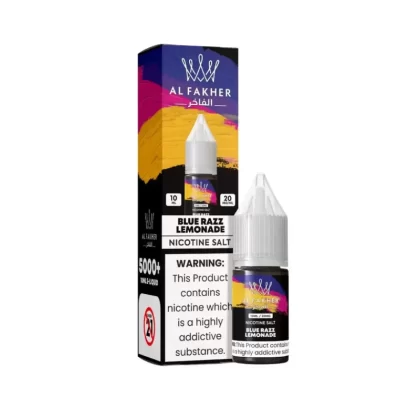 Al Fakher Blue Razz Lemonade Nic Salt Vape Juice - 20mg