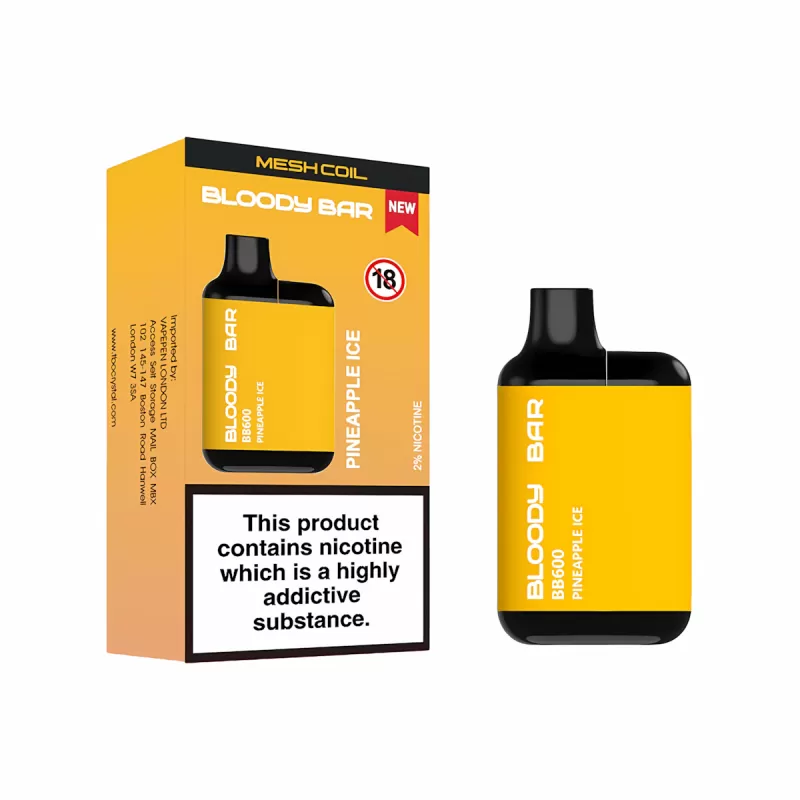 Bloody Bar BB600 Prefilled Pod Kit - Lemon Lime - Image 3