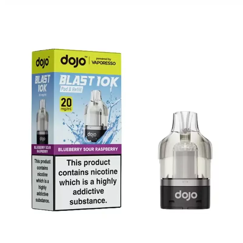 Vaporesso Dojo Blast 10K Prefilled Pods - Sour Peach Gummy - Image 3