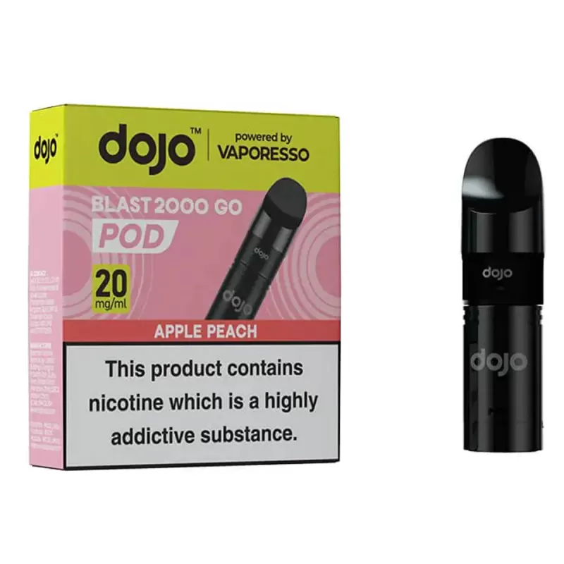 Vaporesso Dojo Blast 2000 Go Prefilled Pods - Blue Razz Lemonade