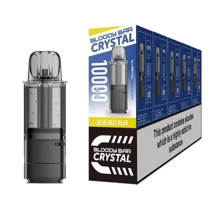 Bloody Bar Crystal 10K Prefilled Pods - Strawberry Watermelon B-GUM