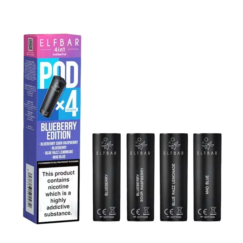 Elf Bar 4-in-1 Prefilled Pods - Berry Edition - Image 2