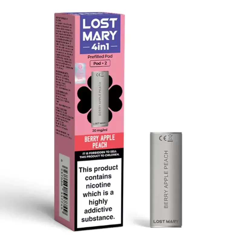 Lost Mary 4-in-1 Prefilled Pods - Blueberry Sour Raspberry - Image 2
