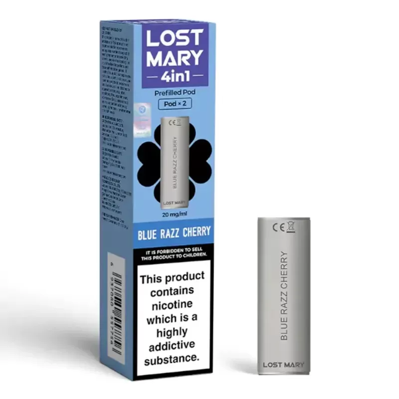 Lost Mary 4-in-1 Prefilled Pods - Blueberry Sour Raspberry - Image 3