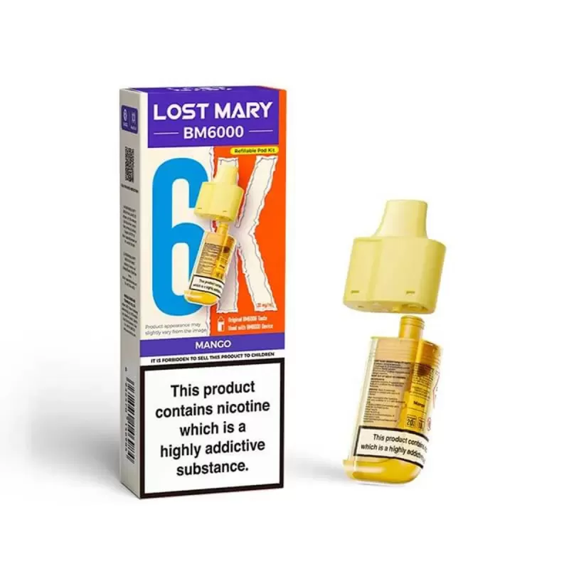 Lost Mary BM6000 Prefilled Pods - Menthol - Image 3