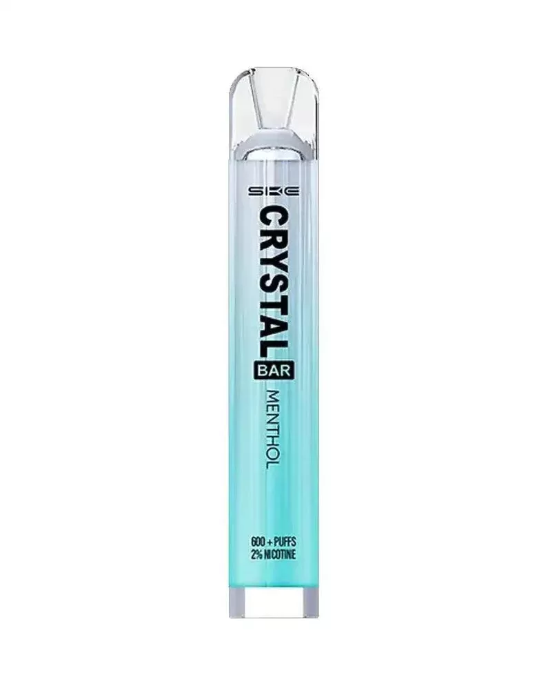 SKE Crystal Pro 600 Prefilled Pod Kit - Box of 10 - Strawberry Burst