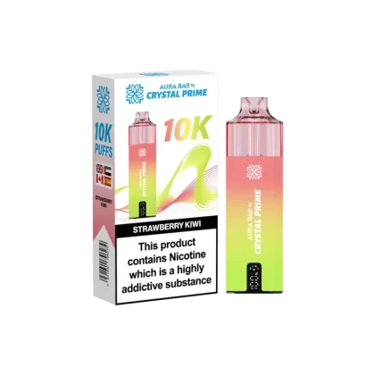 Aura Bar 10K Prefilled Pod Kit By Crystal Prime - Blueberry Raspberry