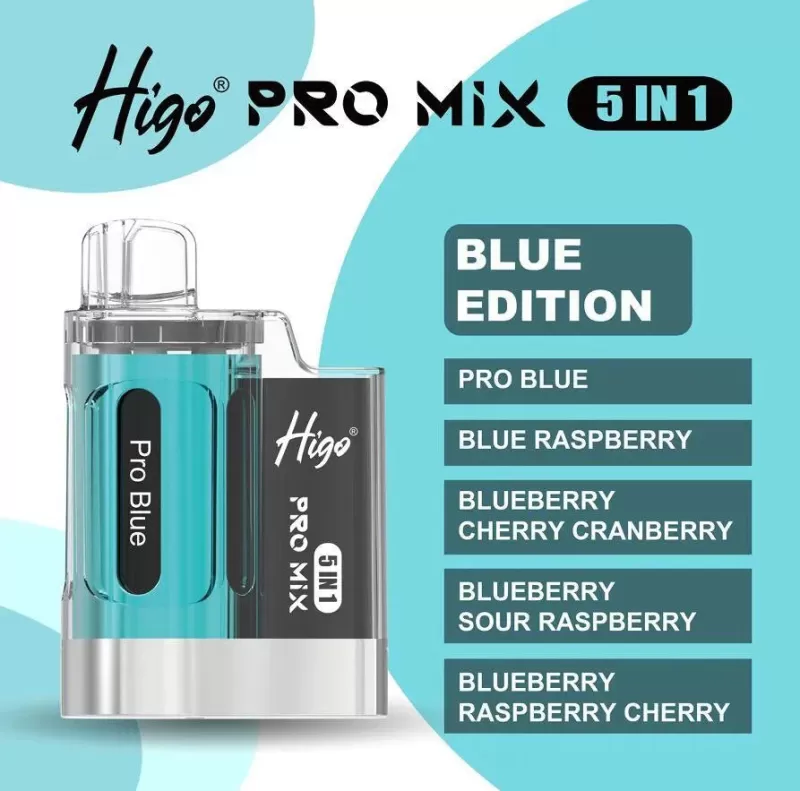 Higo Pro Mix 5 in 1 Prefilled Pod vape Kit - Mixed Edition