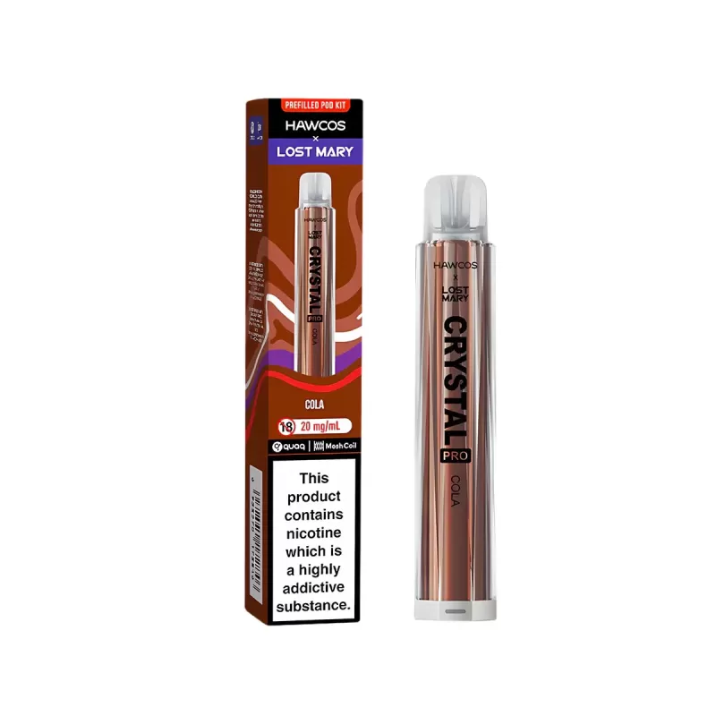 Hawcos x Lost Mary Crystal Pro Prefilled Pod Kit - Blue Razz