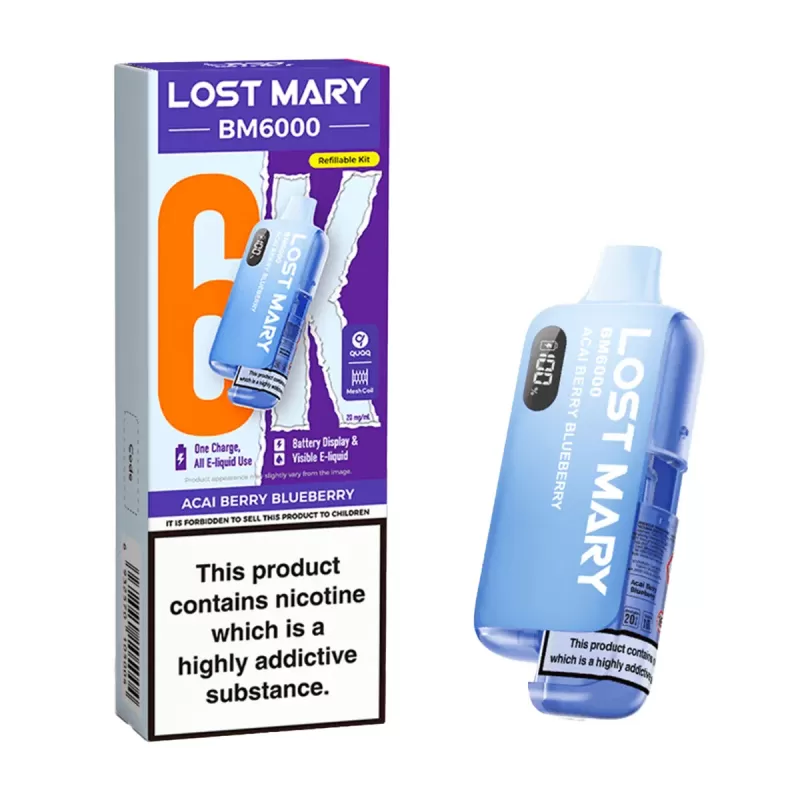 Lost Mary BM6000 Prefilled Pod Kit - Mango - Image 3