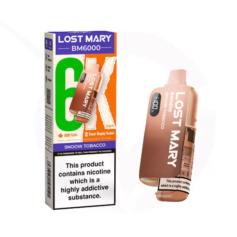 Lost Mary BM6000 Prefilled Pod Kit - Strawberry Ice - Image 2