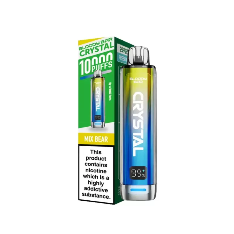Bloody Bar Crystal 10K Prefilled Pod Kit - Peach Mango