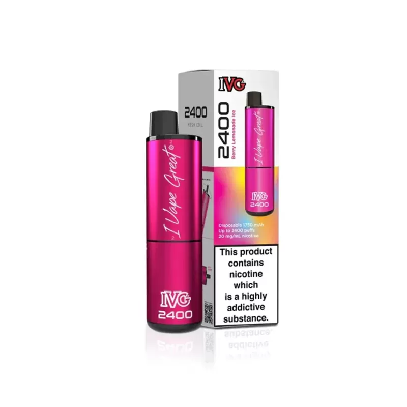 IVG 2400 Prefilled Pod Vape Kit - Ice Edition - Image 2