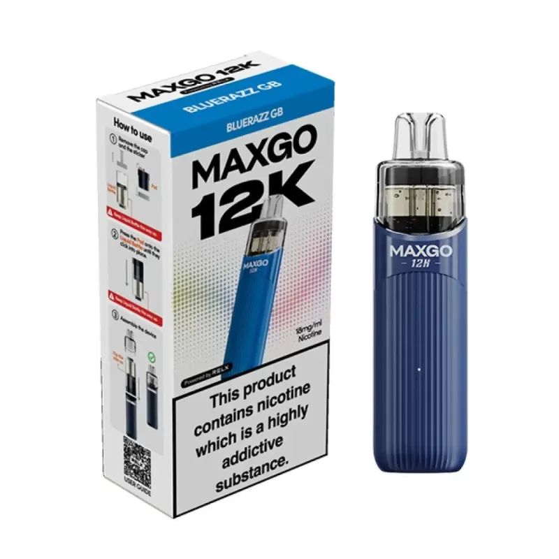 Relx Maxgo 12K Prefilled Pod Vape Kit (Expiry May 2026) - Fresh Strawberry