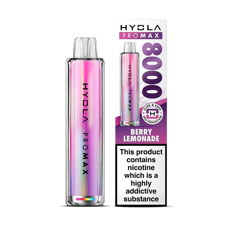 Hyola Pro Max 8000 Prefilled Pod Kit - Strawberry Blue Razz
