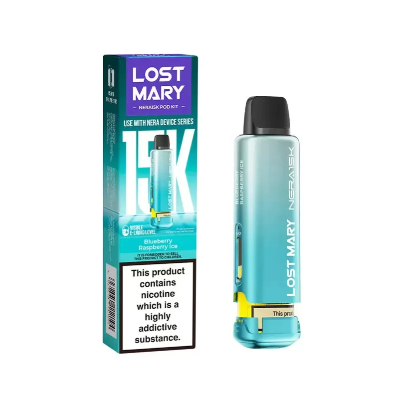Lost Mary Nera 15K Fullview Refill Pods - Kiwi Passion Fruit Guava