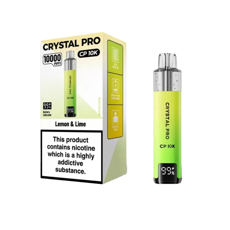 Crystal Pro CP 10K Prefilled Pod Vape Kit - Cherry Cola - Image 3