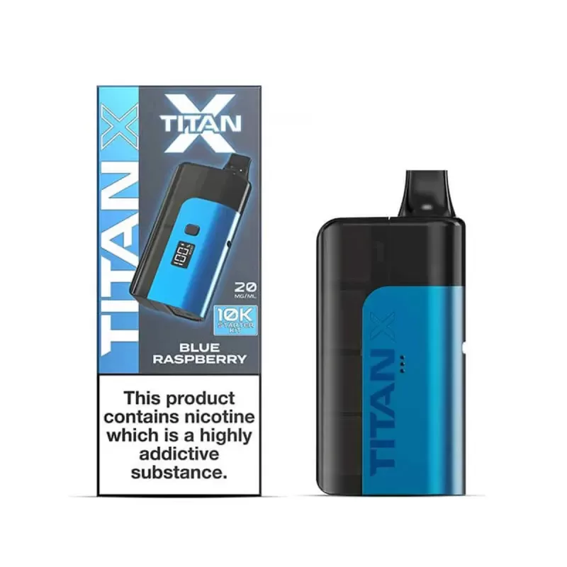 Titan X 10000 Puffs Prefilled Pod Vape Kit - Watermelon Ice - Image 3