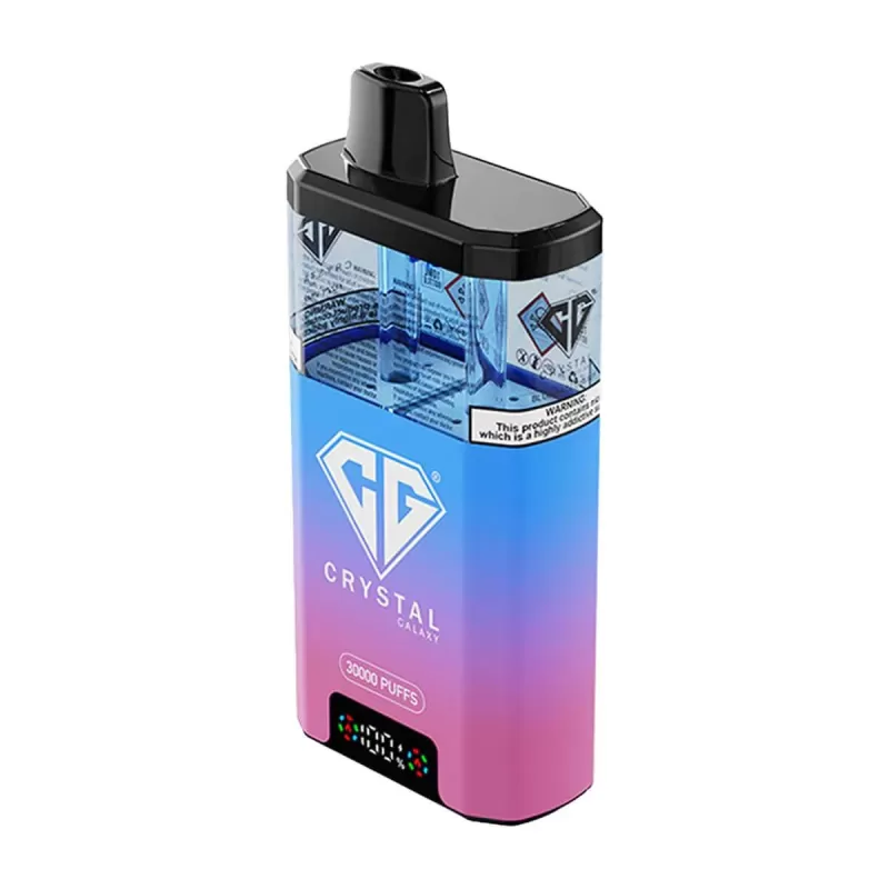 Crystal Galaxy Focus 2 30K Puffs 3 in 1 Prefilled Pod Kit - Strawberry Watermelon Bubblegum / Strawberry Raspberry Bubblegum - Image 3