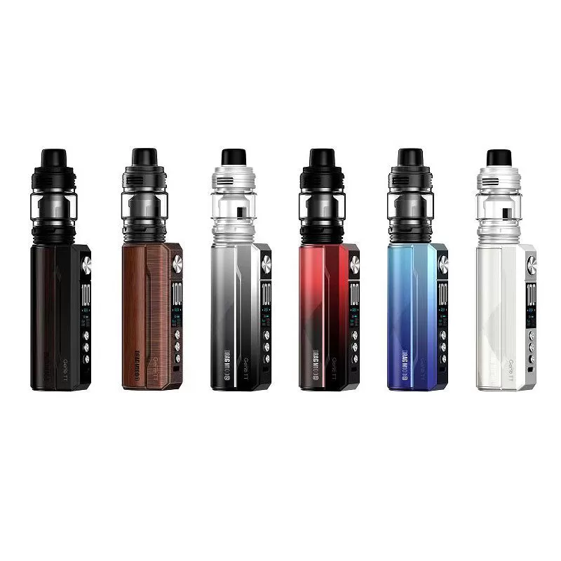 VOOPOO DRAG M100S 100W Mod Kit - Antique Brass Padauk