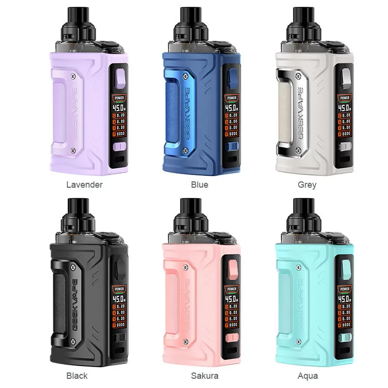 Geekvape H45 Classic (Aegis Hero 3) 45W Pod Kit - Aqua - Image 2