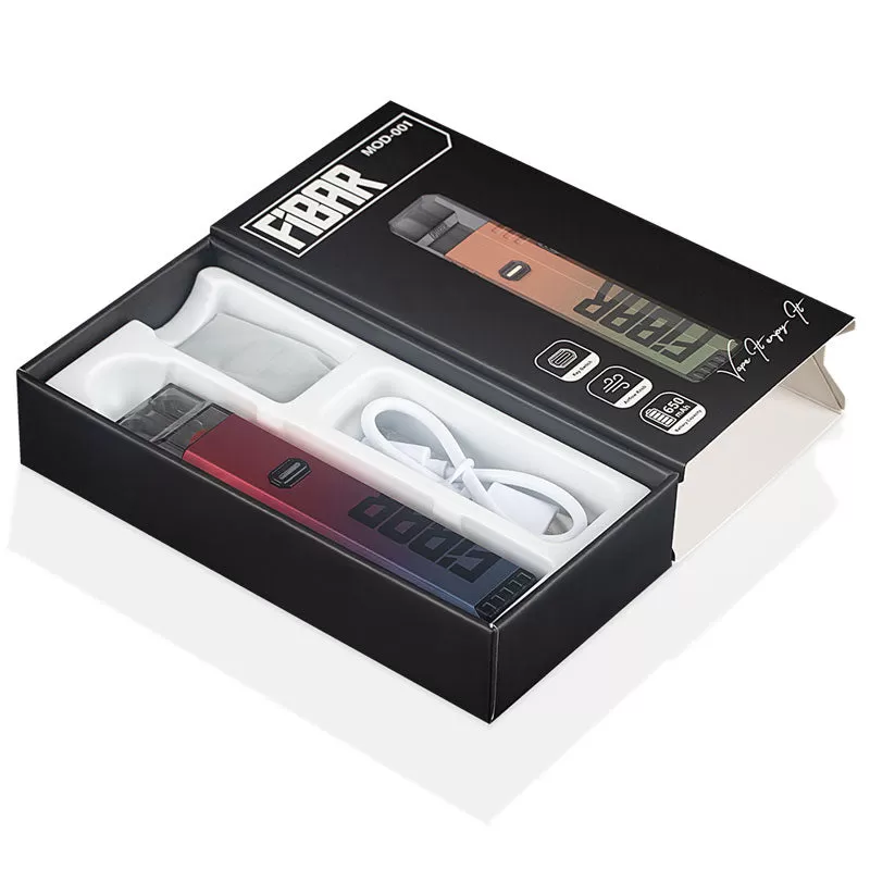 Advken Fibar Pod Kit 650mAh - Star Red - Image 3