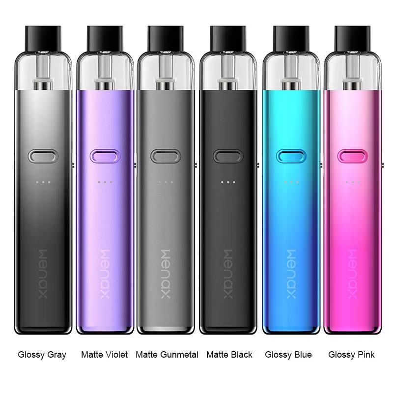 GeekVape Wenax K2 Pod Kit 1000mAh - Matte Black - Image 2