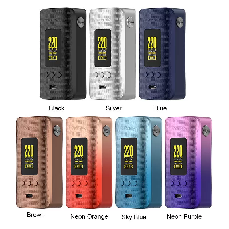 Vaporesso GEN 200 Box Mod CMF Version - Black - Image 2