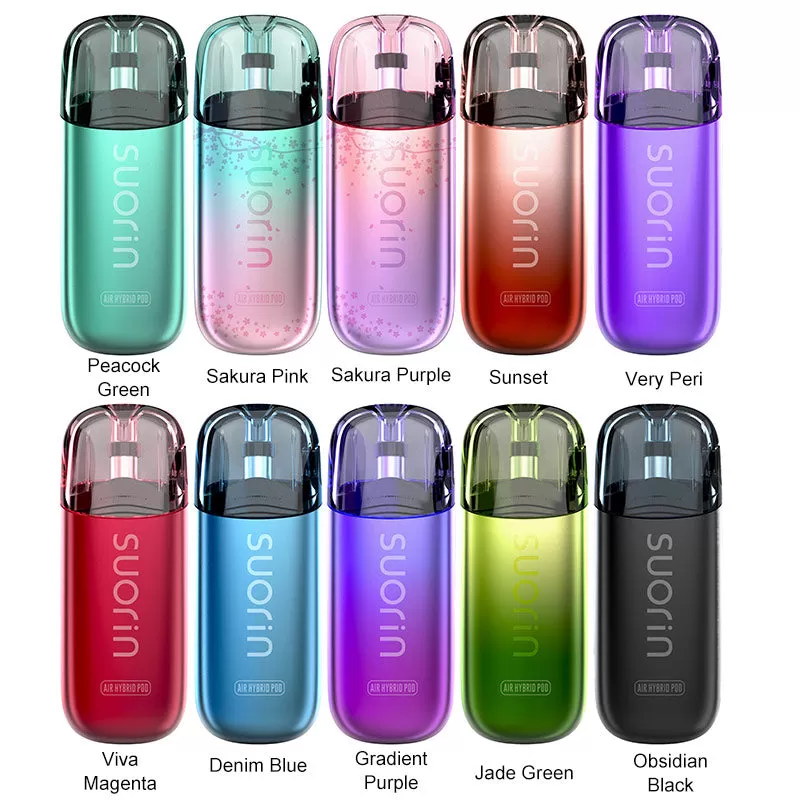 Suorin Air Hybrid Pod Kit 600mAh - Gradient Purple - Image 2