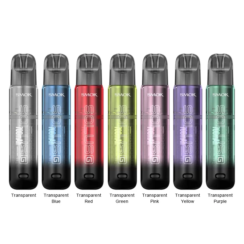 SMOK SOLUS G 15W Pod Kit 700mAh - Transparent - Image 2