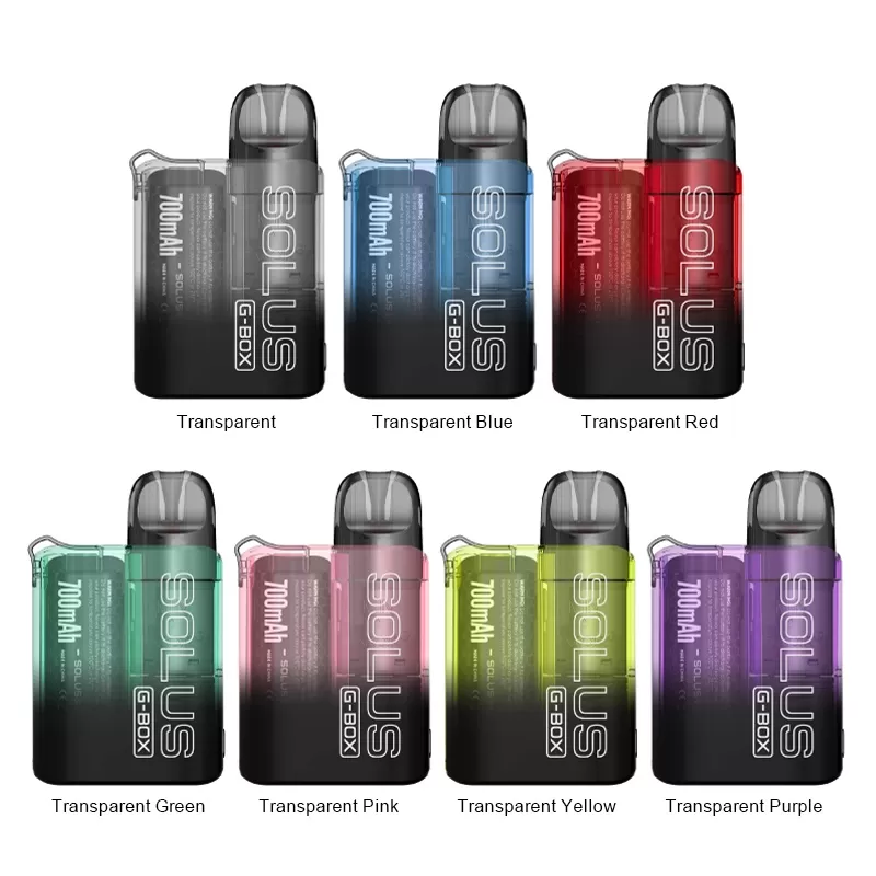 SMOK SOLUS G-BOX 20W Pod Kit 700mAh - Transparent - Image 2