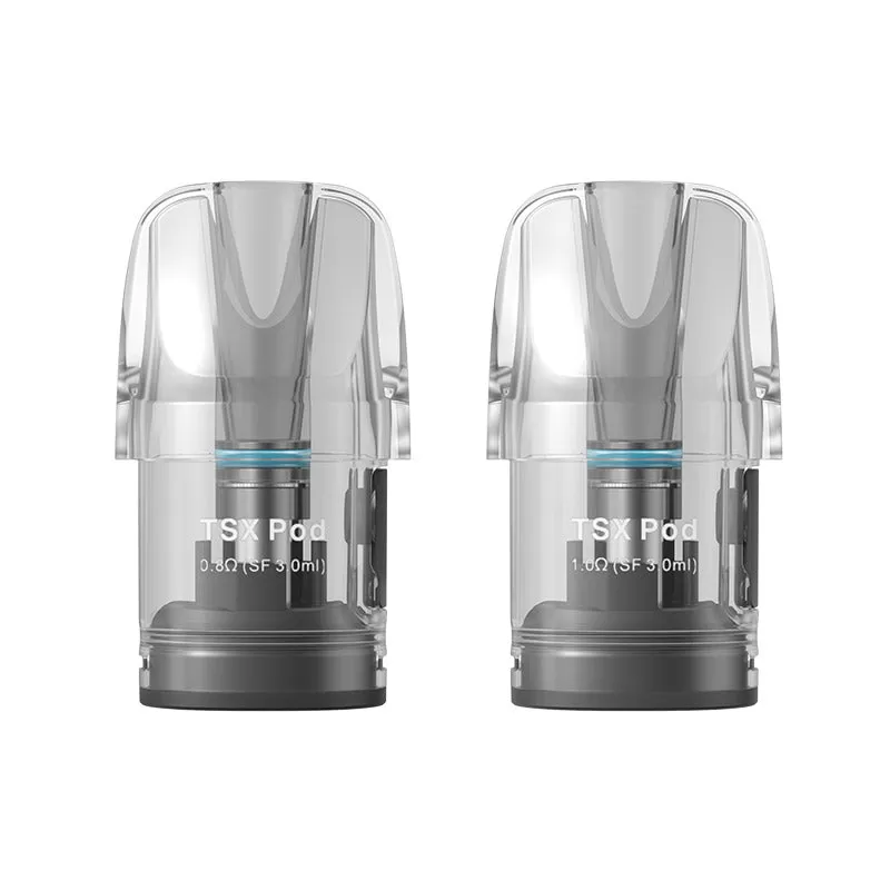 Aspire TSX Pod Cartridge 3ml for Cyber S Kit / Cyber X Kit 2pcs/pack - 0.8ohm