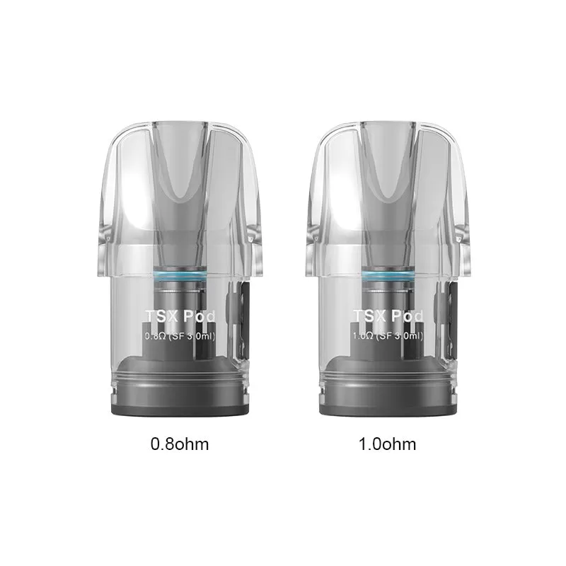 Aspire TSX Pod Cartridge 3ml for Cyber S Kit / Cyber X Kit 2pcs/pack - 0.8ohm - Image 2