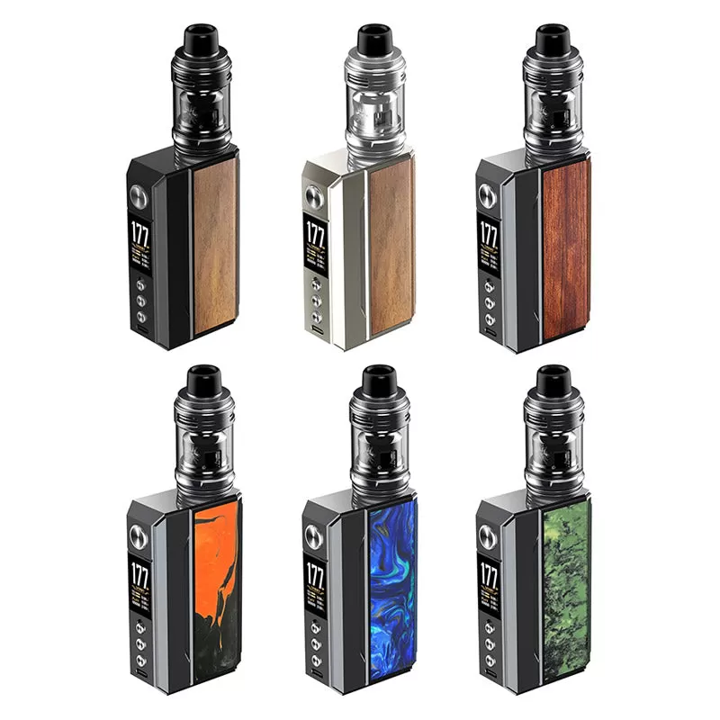 VOOPOO Drag 4 Box Mod Kit - Pale Gold+Walnut/Wood Series(Standard)