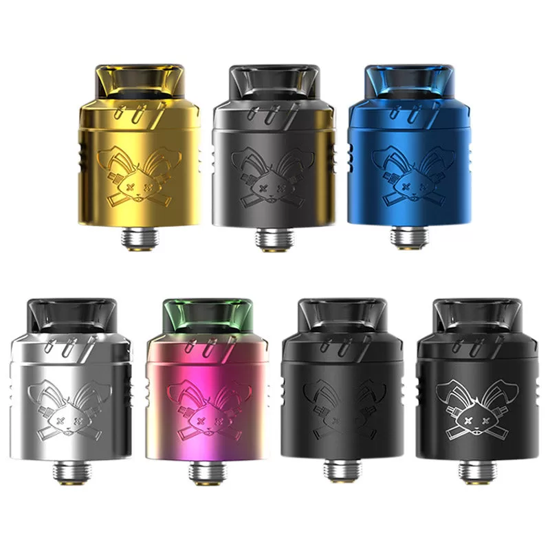 Hellvape Dead Rabbit Solo RDA Atomizer - Matte Full Black
