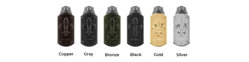 Uwell Sculptor Pod System Kit 370mAh - Bronze - Image 2