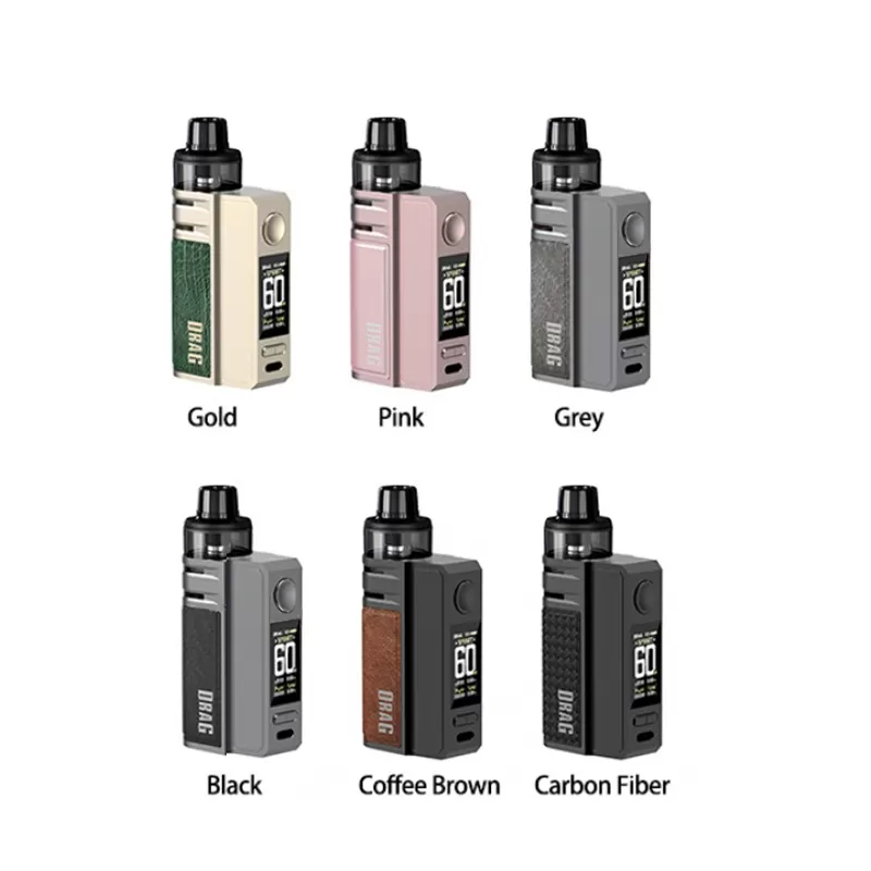 VOOPOO Drag E60 Pod Kit - Coffee - Image 2