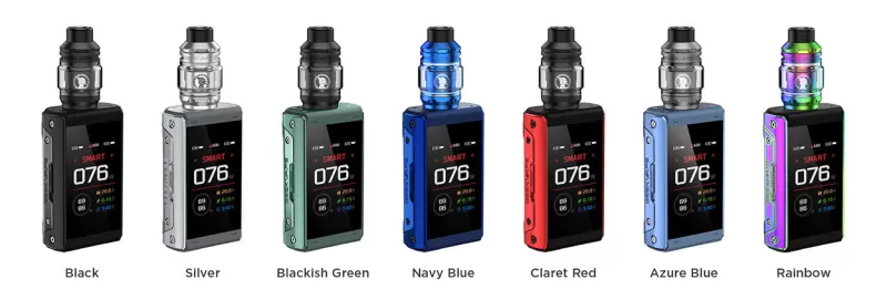 Geekvape T200 (Aegis Touch) Box Mod Kit - Azure Blue - Image 2