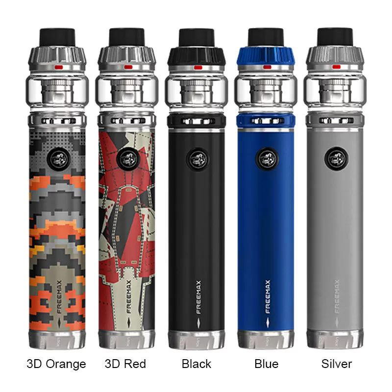 Freemax Twister 2 80W Kit 3000mAh with Fireluke 4 Tank 5ml - Silver - Image 2