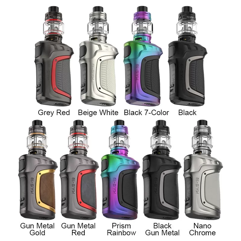 SMOK MAG-18 Kit with TFV18 Tank 7.5ml - Black Gunmetal - Image 2