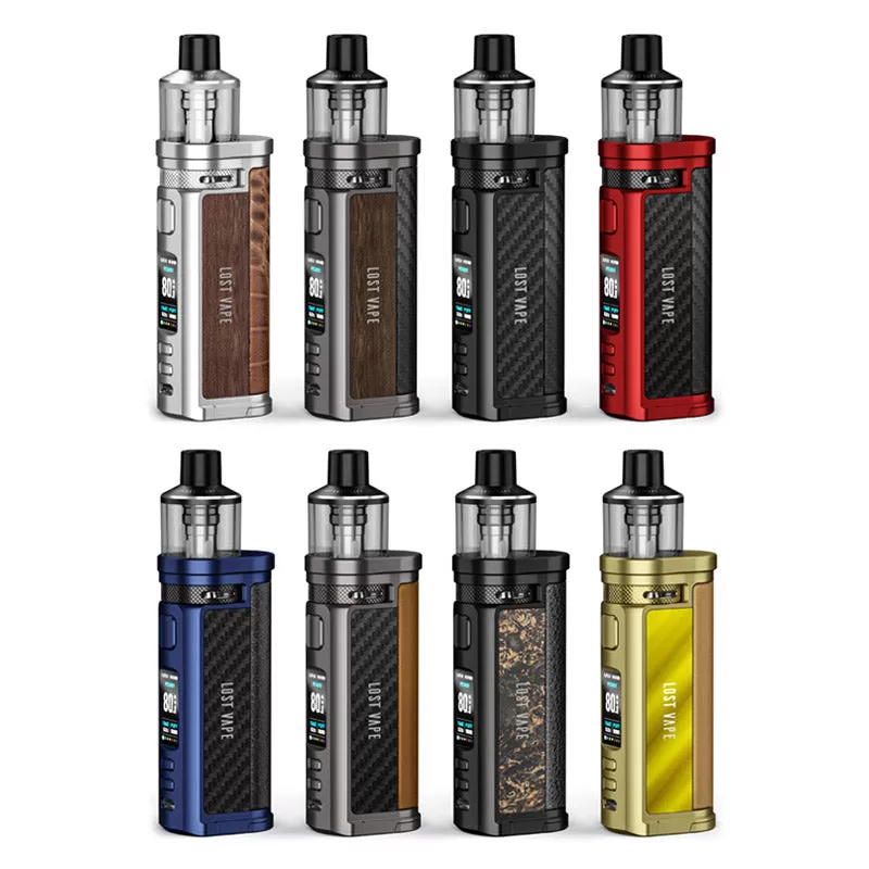 Lost Vape Centaurus Q80 Pod Mod Kit 80W - Black Carbon Fiber