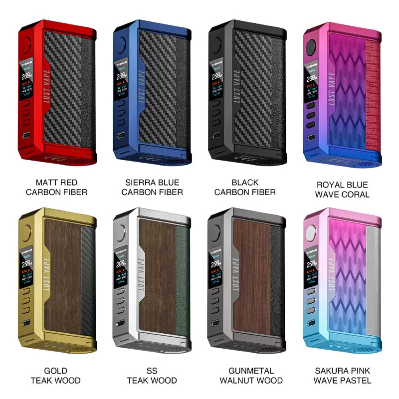 Lost Vape Centaurus Q200 Box Mod 200W - Sakura Pink Wave Pastel - Image 2