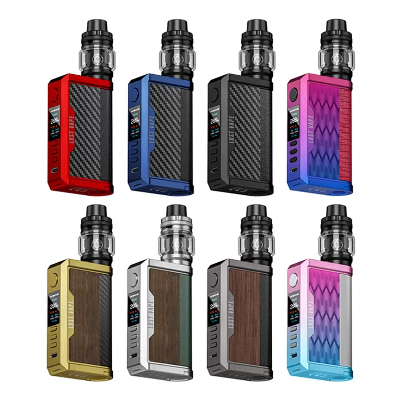 Lost Vape Centaurus Q200 Box Kit with Centaurus Sub Ohm Tank 5ml - Royal Blue Wave Coral