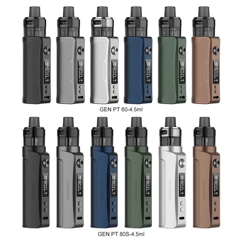 Vaporesso GEN PT60 / PT80 S Pod Mod Kit - Dark Black / PT60