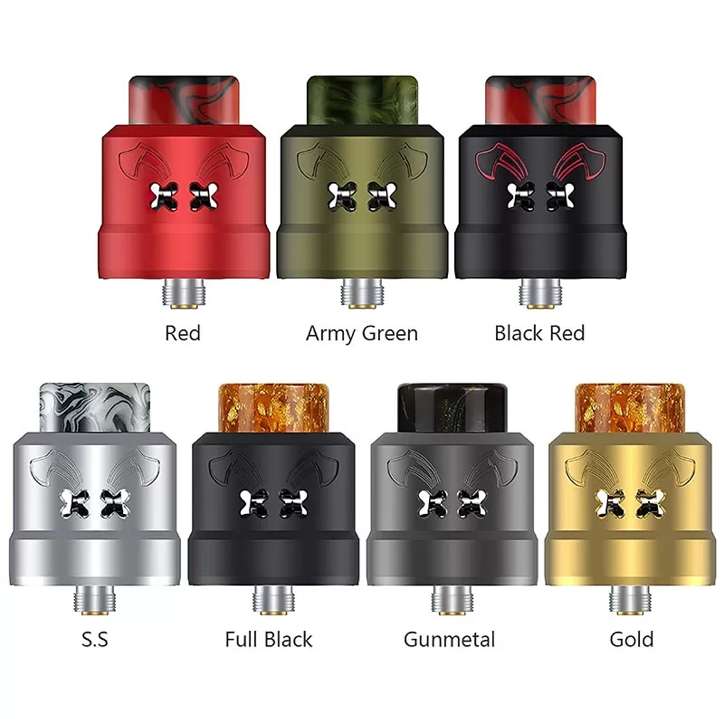 Hellvape Dead Rabbit Max RDA Atomizer - Army green - Image 2