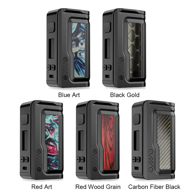 Vandy Vape Gaur-18 Mod 200W - Red Wood Grain - Image 2