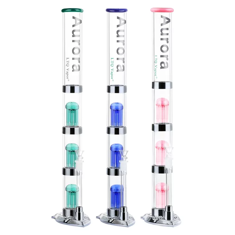 LTQ Vapor Aurora Kit Glass Water Pipe - Blue - Image 2