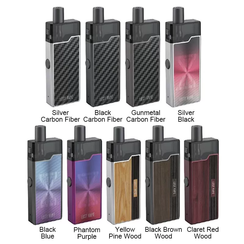 Lost Vape Orion Mini Pod System Kit - Black Carbon Fiber - Image 2