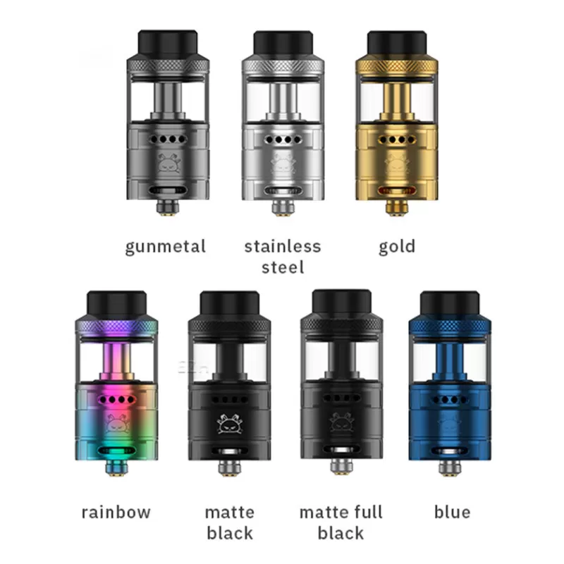 Hellvape Fat Rabbit Solo RTA 4.5ml - Gunmetal - Image 2