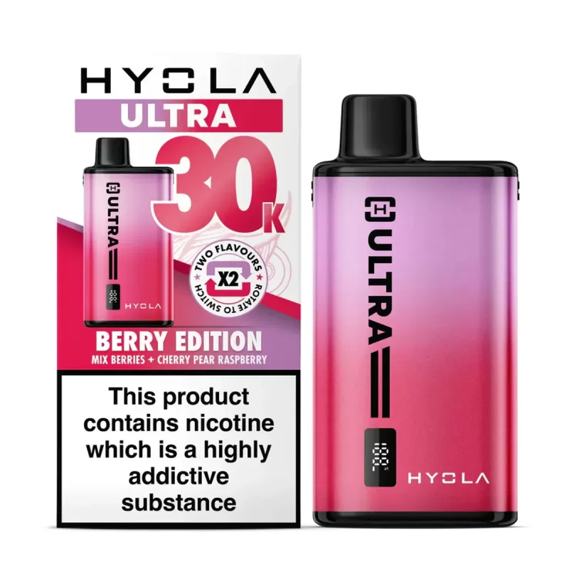 Hyola Ultra 30K Prefilled Pod Kit - Strawberry Edition - Image 2